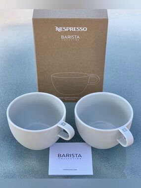 Nespresso Large Cappuccino Mugs